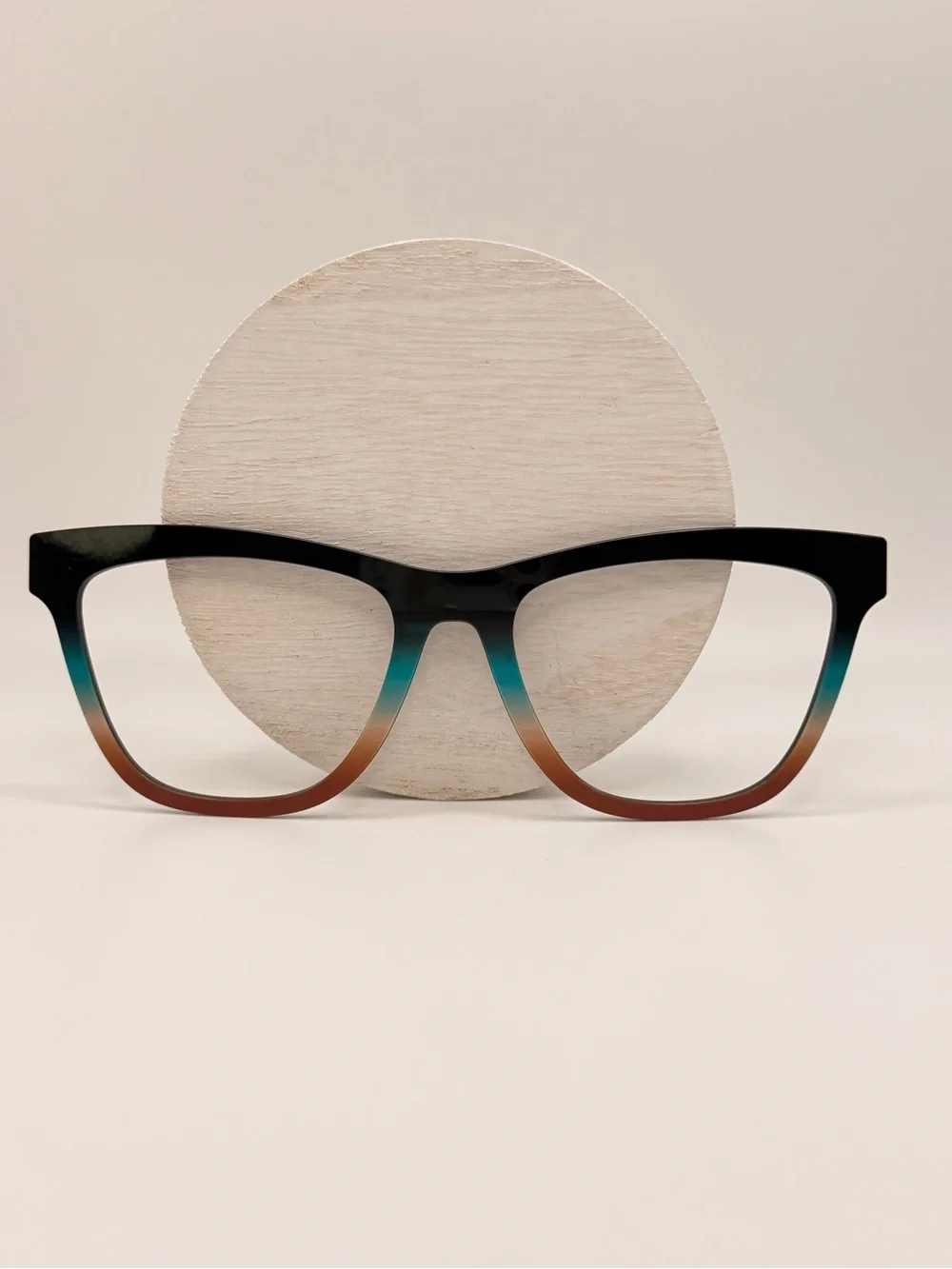 Pair Eyewear Onyx to Rust Gradient top for The Harper